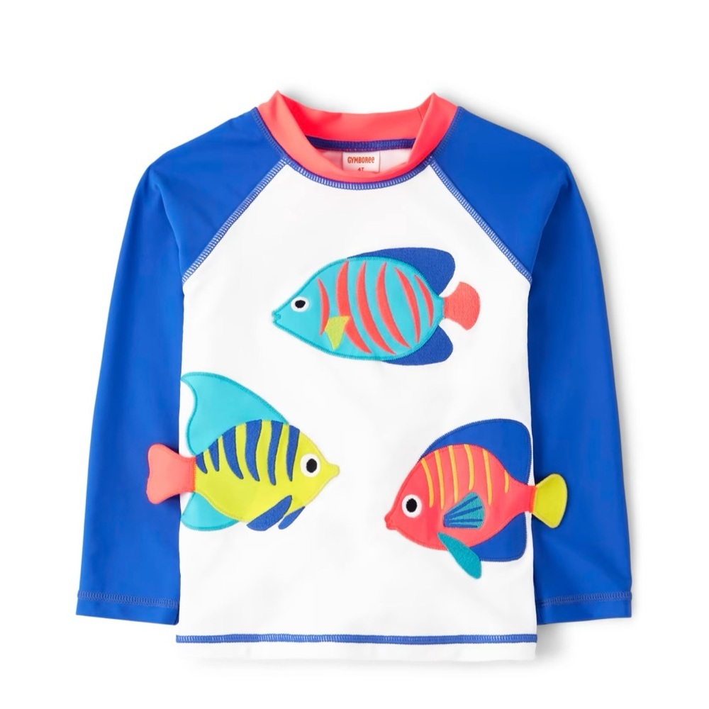 Gymboree boys rash guard, NWT